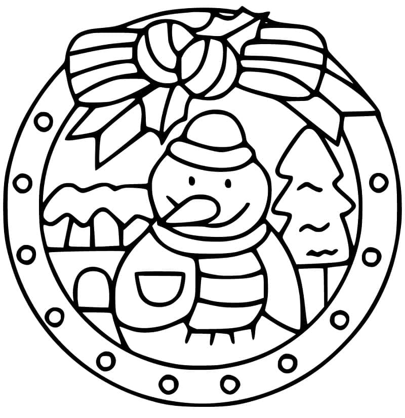 Mandalas de Noël 5